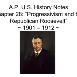 Progressivism roosevelt republican