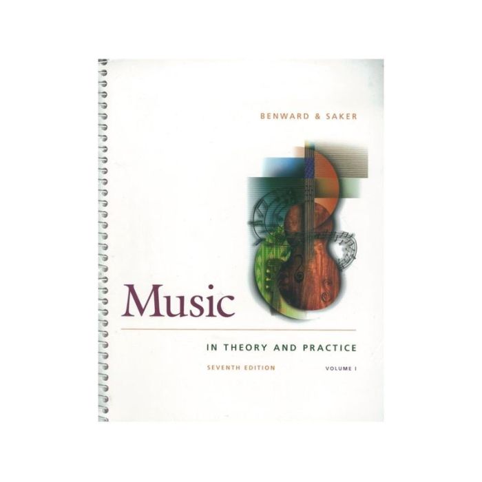 Benward music in theory and practice