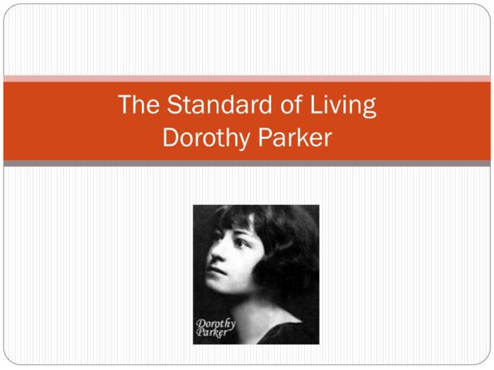 A telephone call dorothy parker