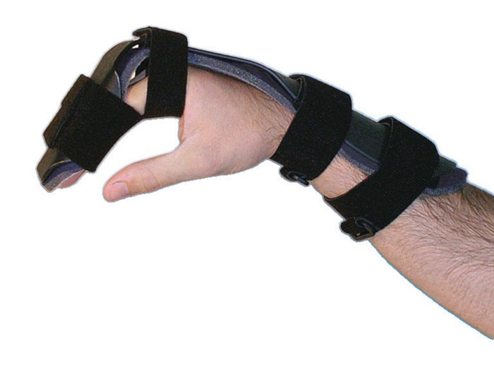 Splint thumb mcp silver ring joint sterling jewelry block hyperextension helps knuckle thumbs